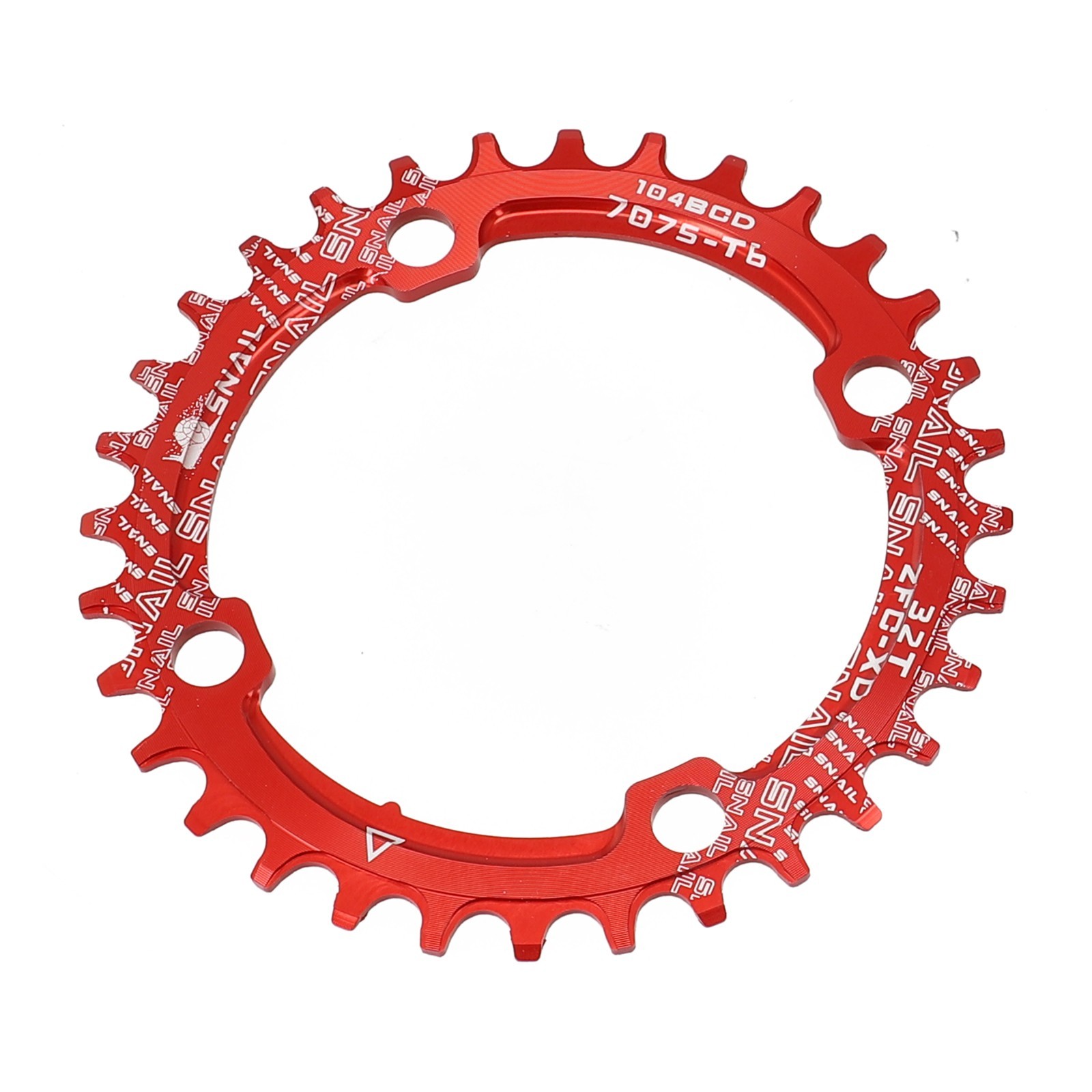 SNAIL Bearing Narrow Wide 1pc Bicycle Chainwheel Round Oval Disc Bike Cycling