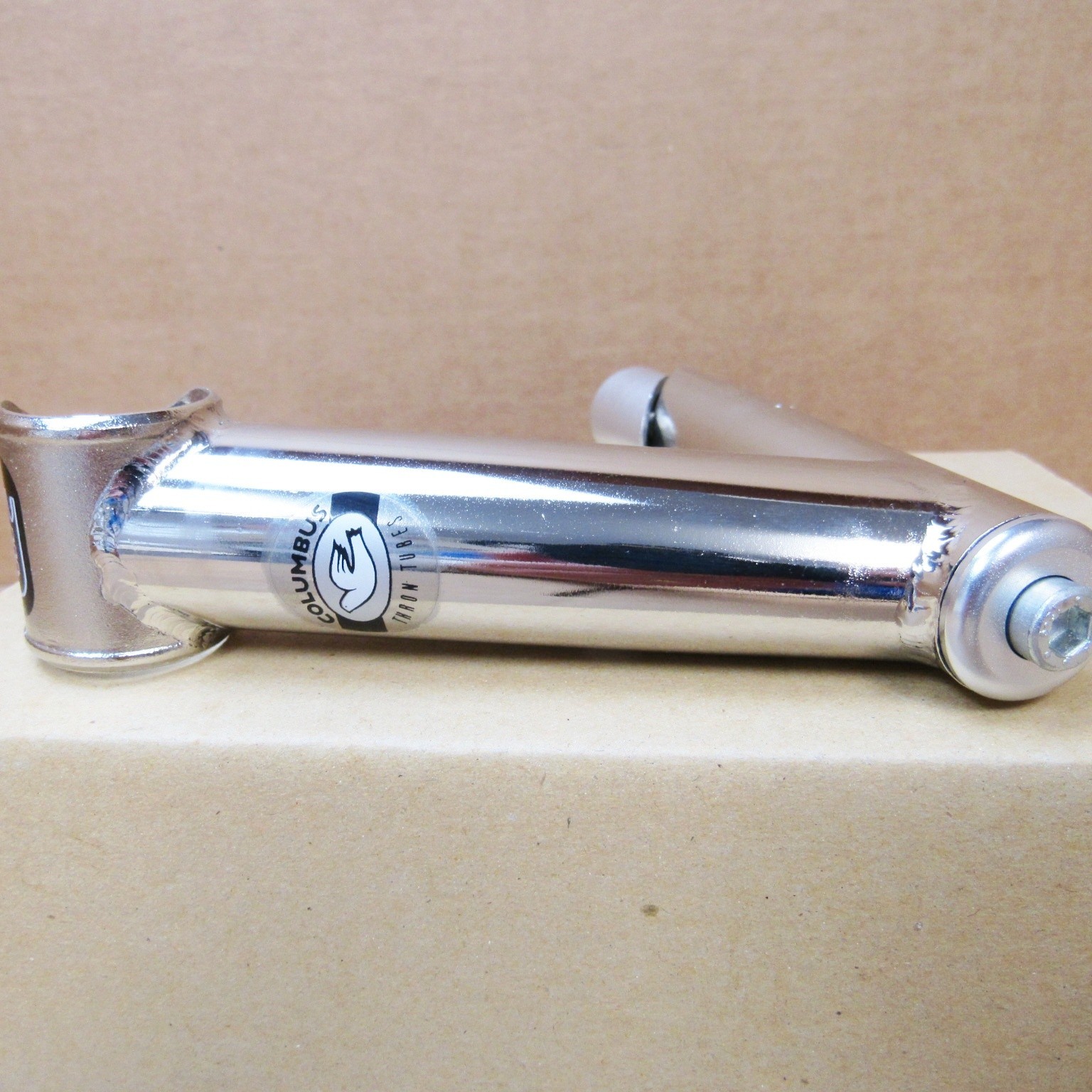 New-Old-Stock 3T Chromix Corsa Plus Quill Stem (115mm) w/Columbus Branded Tubing