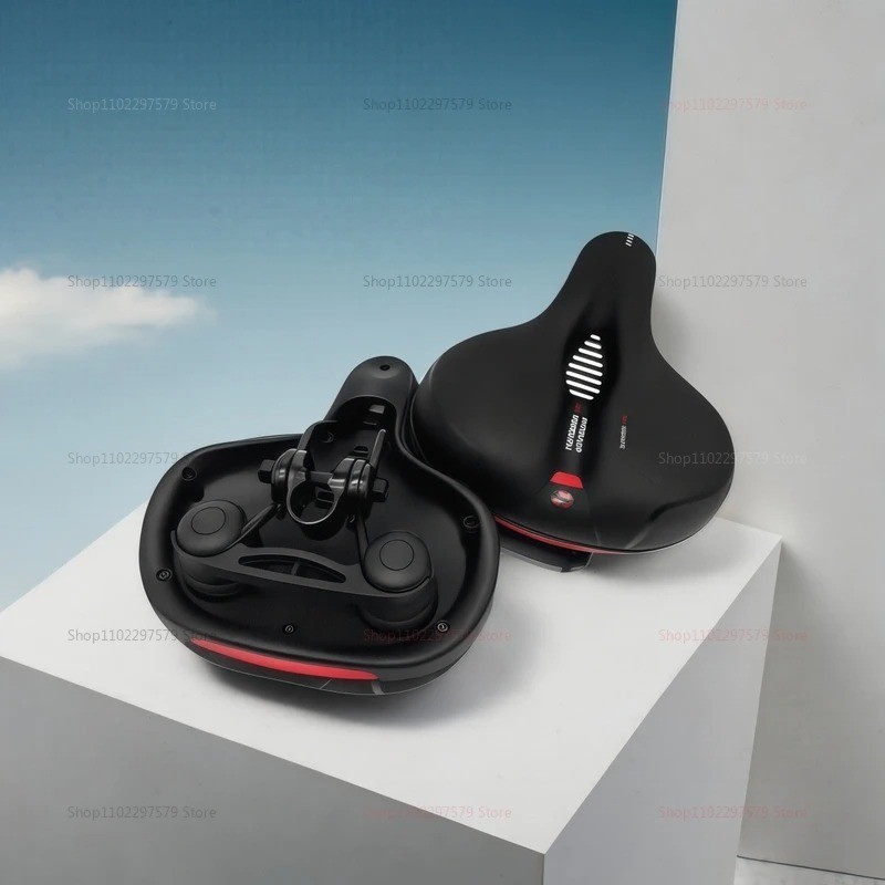 Extra Wide Big Bum Bike Bicycle Saddle Seat Gel Cushion Sporty Soft Comfort Pad