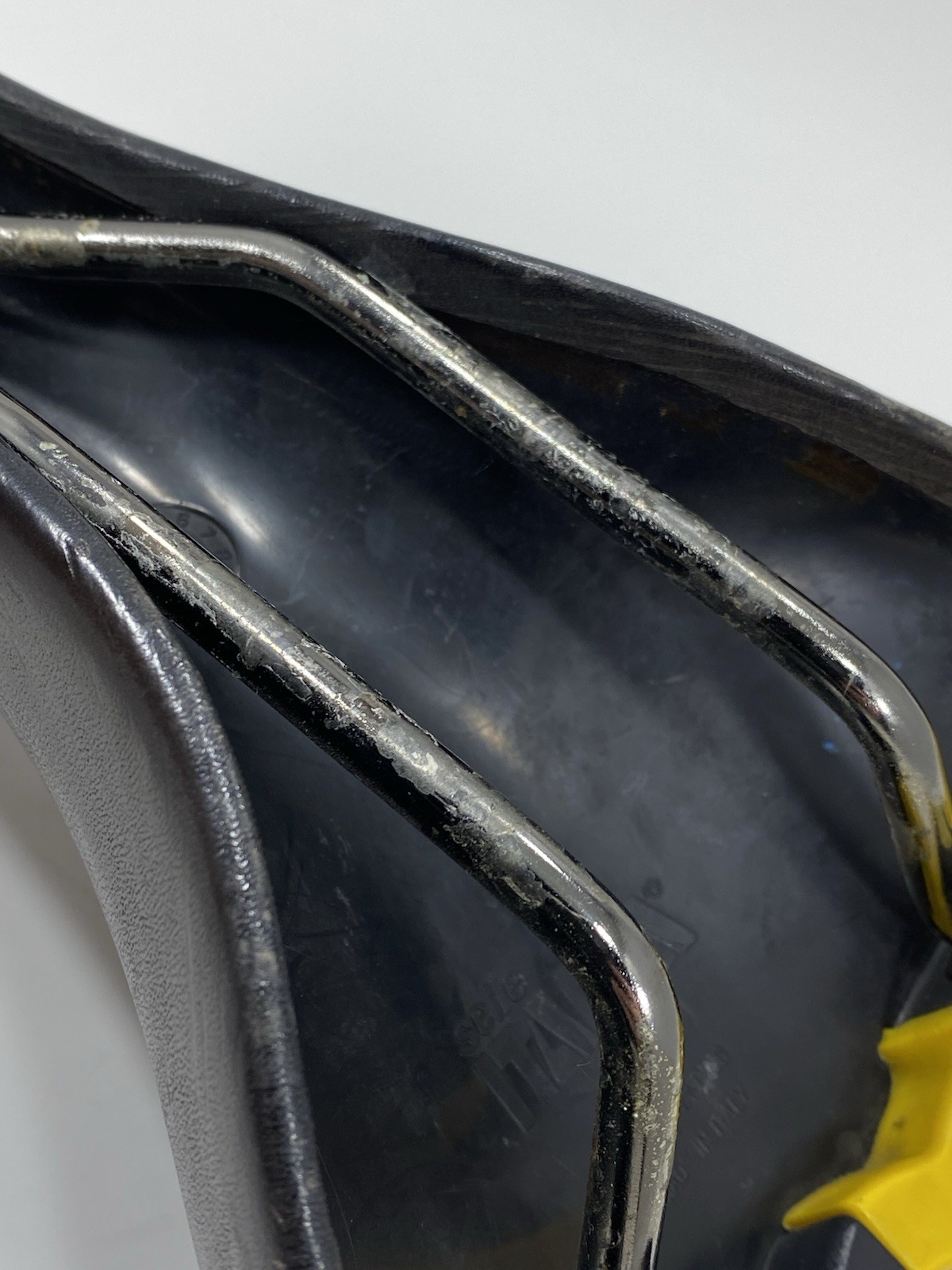 Vintage Selle Italia Turbo Matic Saddle Yellow Turbomatic Seat 1990s Pat Pend OG