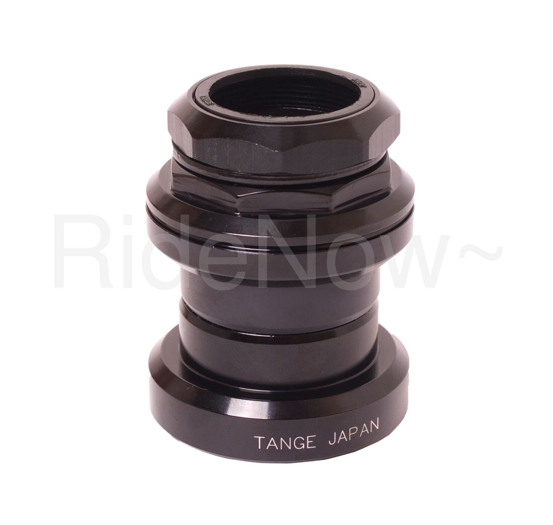 Tange Japan Falcon 270C Bike Seiki tube 1-1/8in,28.6mm,Threaded Headset Black