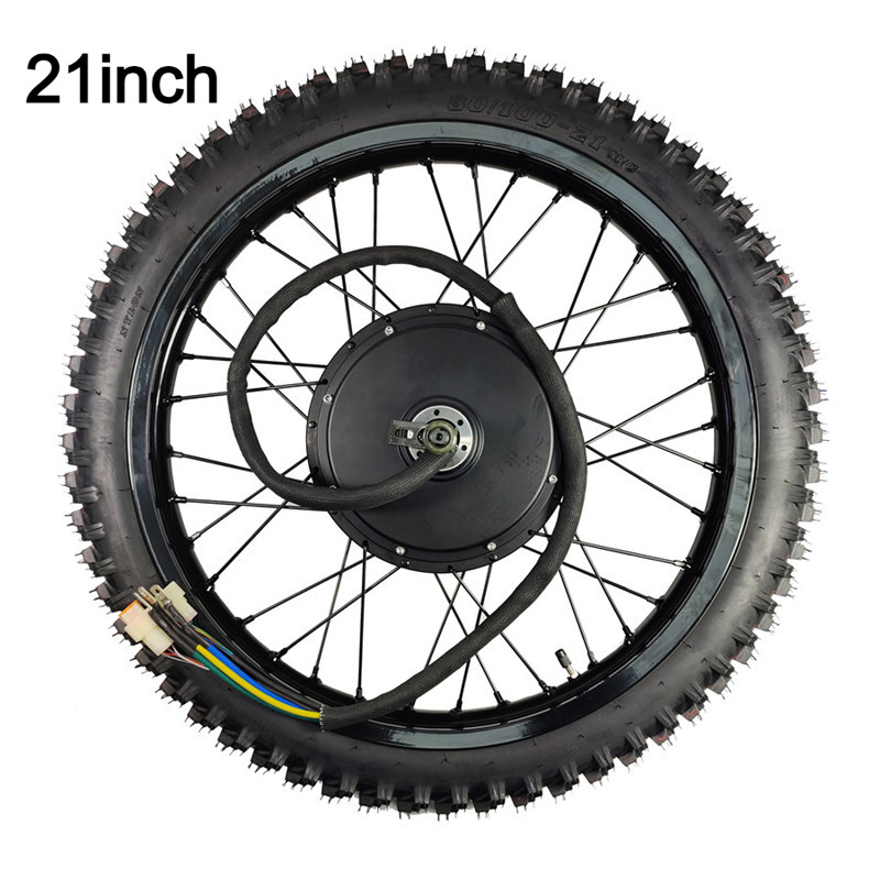 Ebike 48V-72V 3000W-5000W Motorcycle Rim Rear Wheel Only 17» 18» 19″ 21»