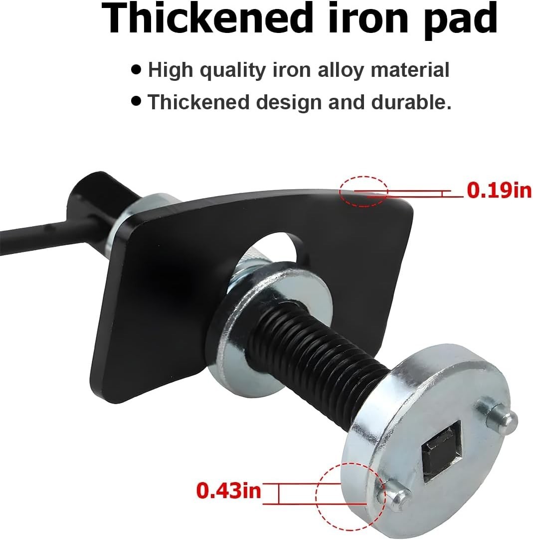Bittwee 3 Pcs Brake Caliper Piston Wind Back Tool