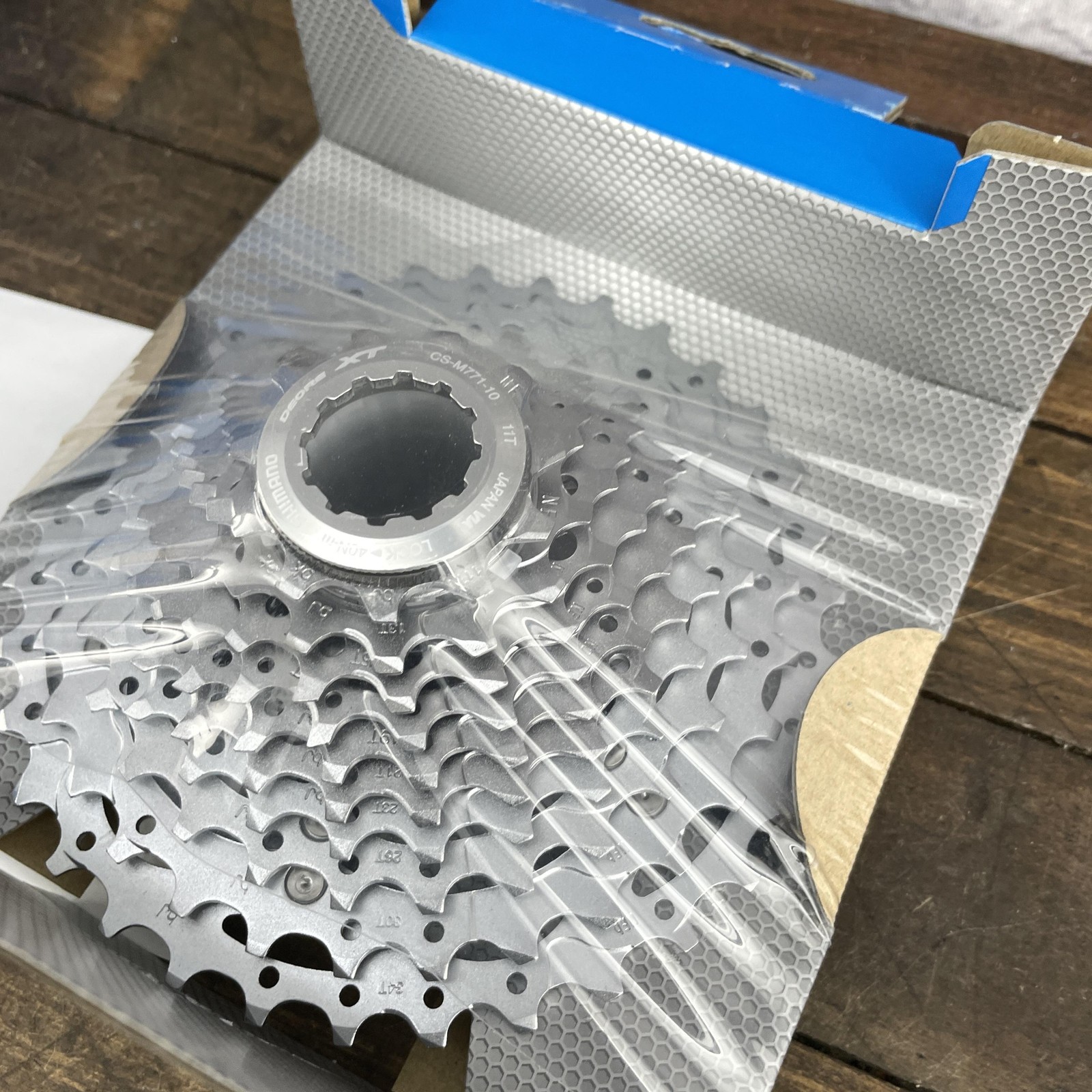 Shimano Deore XT CS-M771-10 Cassette 10-Speed 11-34T HG-X Dyna-Sys Japan MTB
