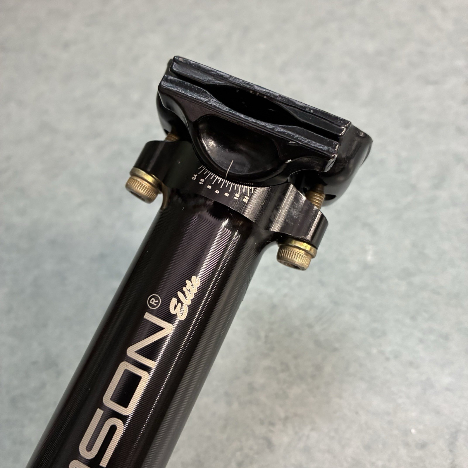 Thomson Elite Seatpost 28.6 x 250mm *CUT* Black Zero Setback MTB & Road