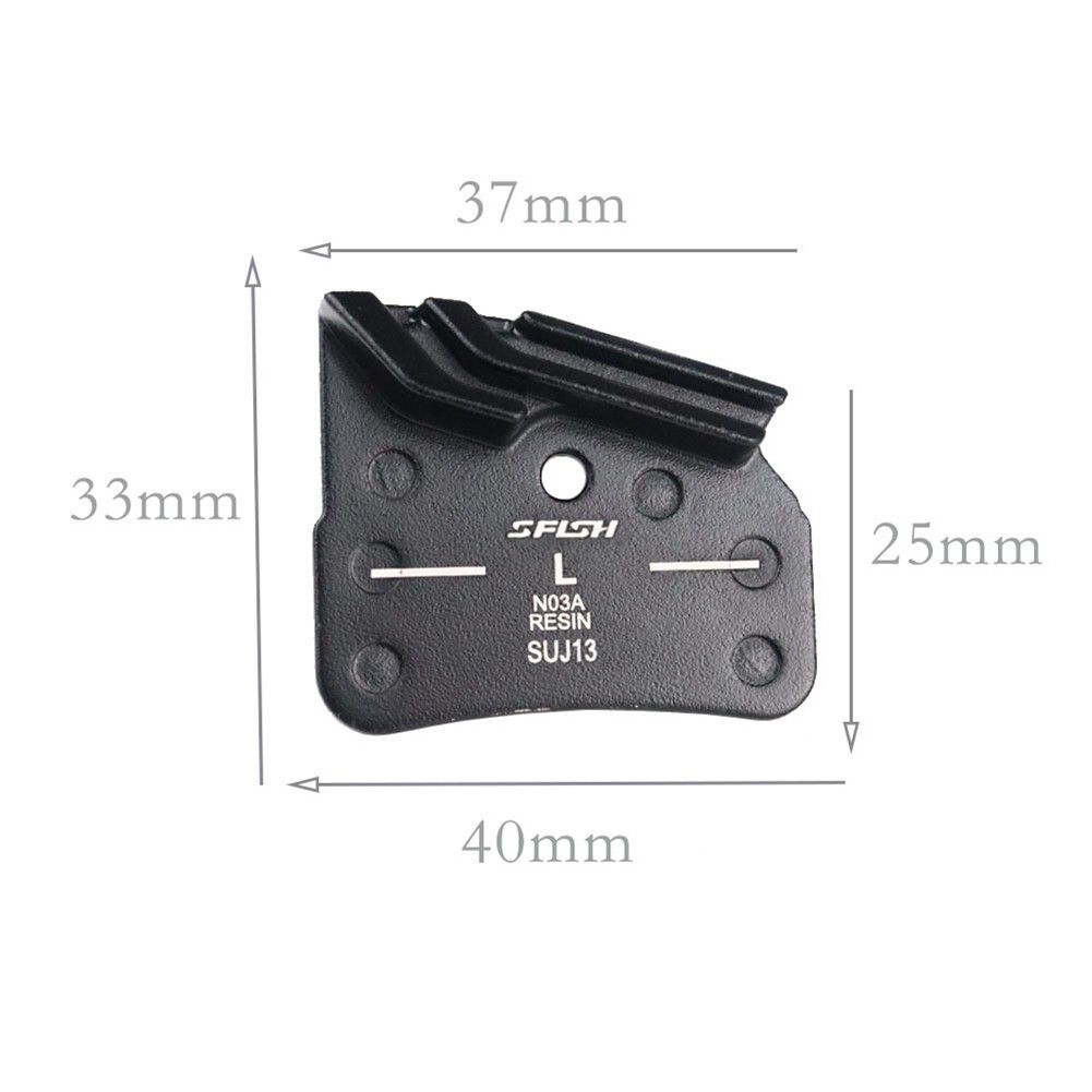 Resin Brake For Pads N03A with Aluminum Plate for For M9120 M8120 M7120