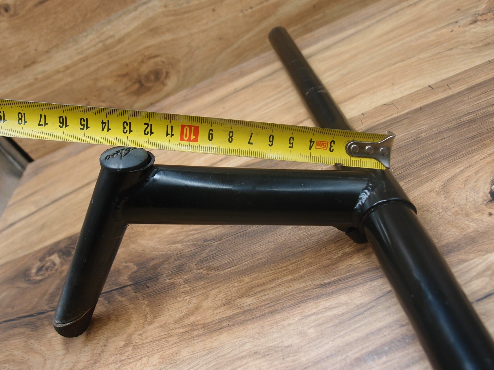 MTB steel CRMO flat handlebar A&I+ CRMO quill stem A&I 22.2 mm 1990’s