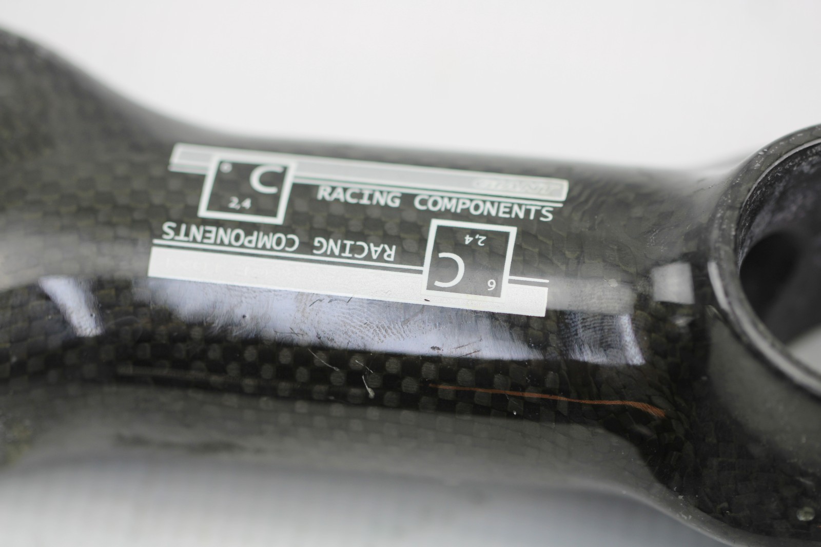 GIANT CARBON STEM Bike 105mm +/-6° 31.8mm CF 10XL 157g Bontrager Name Plate