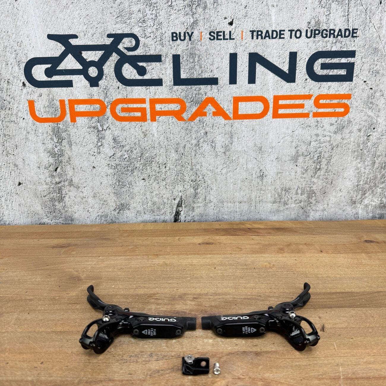 Low Mile! SRAM Guide R Levers Only MTB Bike Pair Brakeset w/ Mount 271g