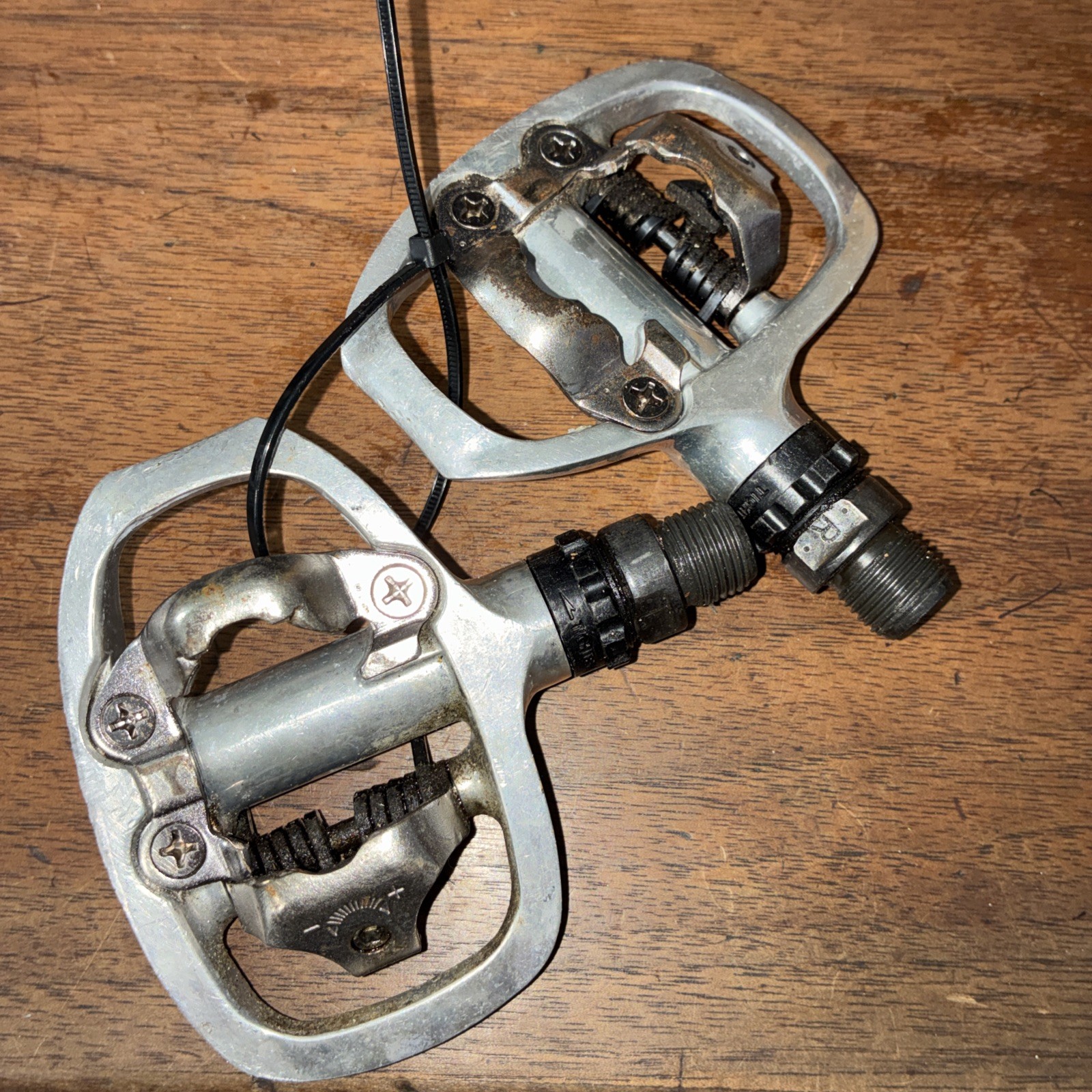 Shimano PD-A520 SPD Pedals Road Bike Used