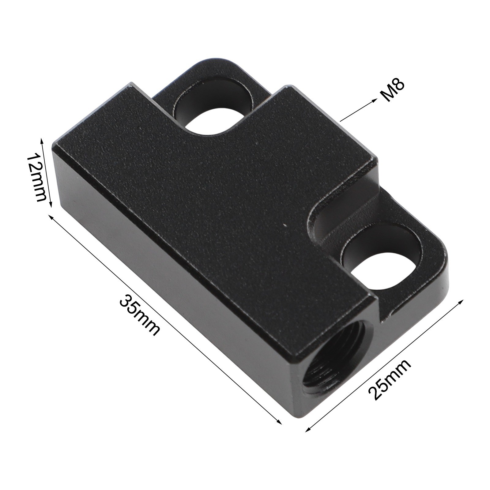 Durable Versatile Jet Black Hydraulic Brake Cable Tee 1 to 2 Adapter Reliable