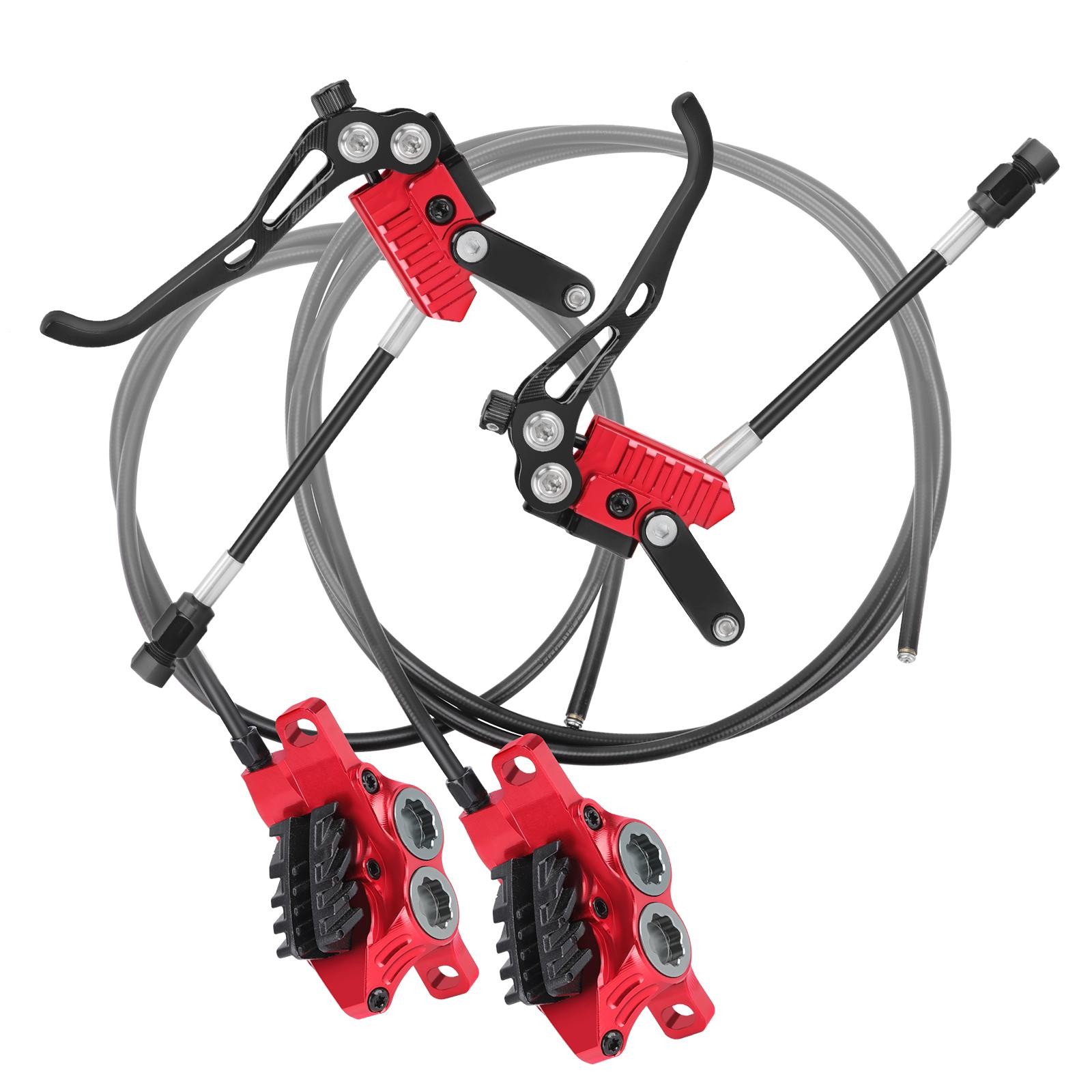 Iiipro Mtb Four Piston Hydraulic Disc Brake 800mm/1550mm Ultra-light Cnc Fully I