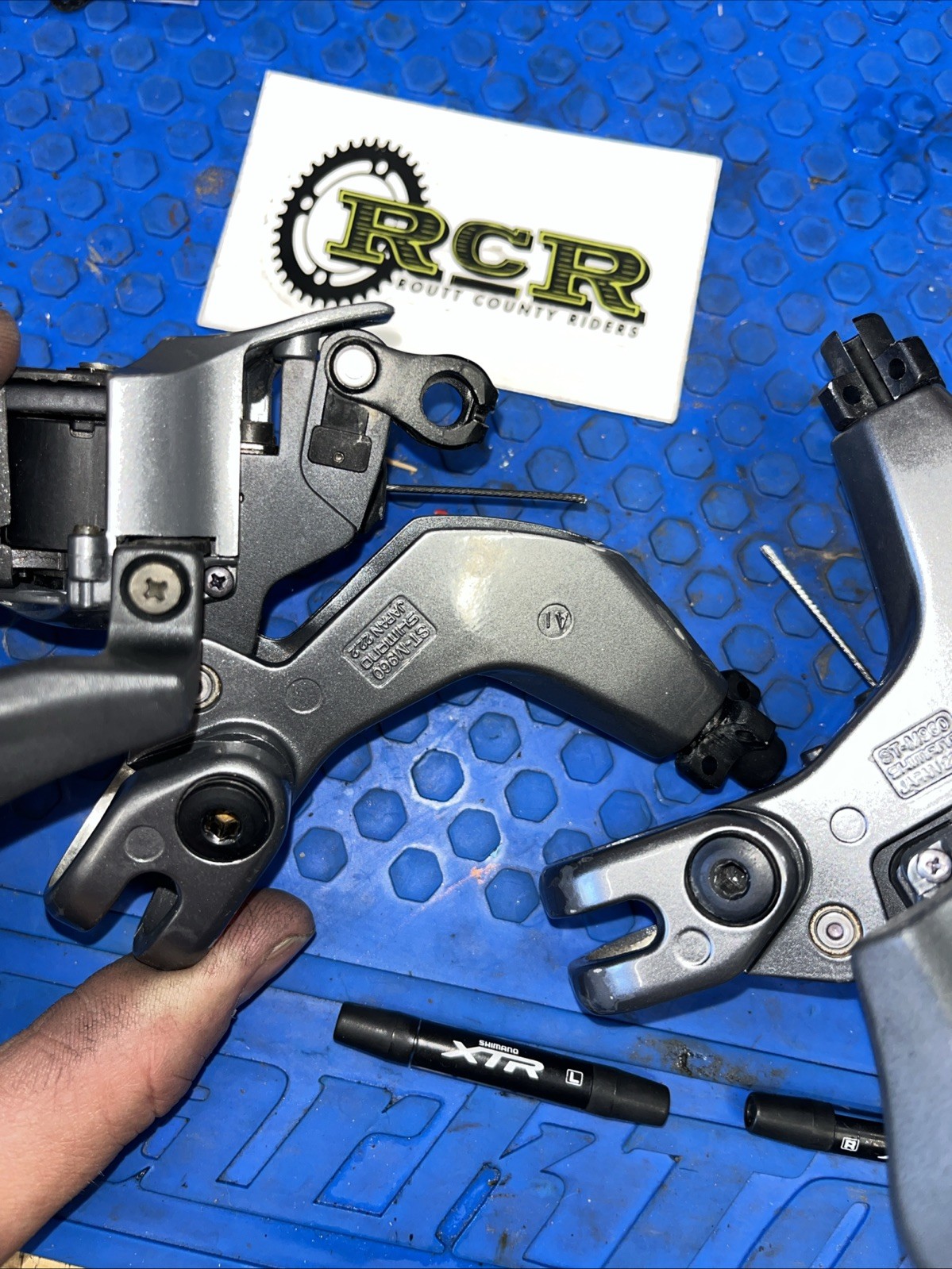 Shimano XTR ST-M960 3×9 STI Shifter Brake Lever Combo V brake