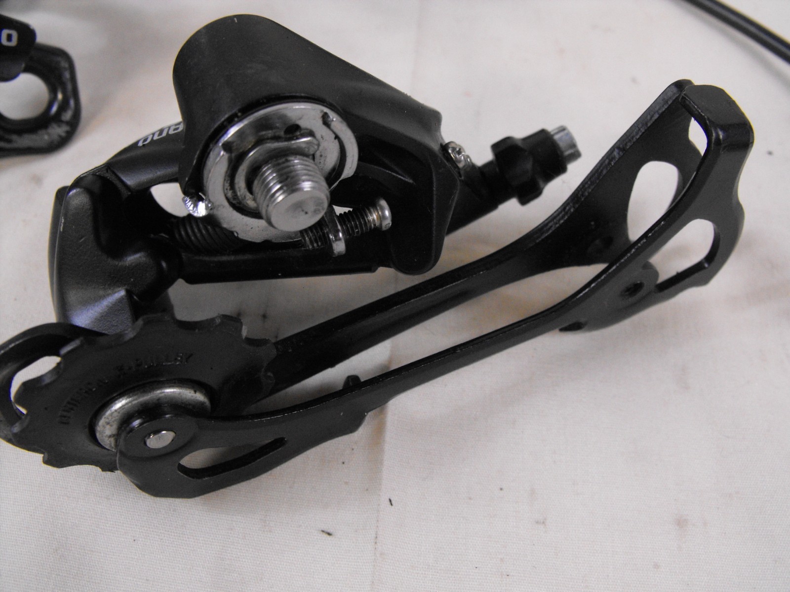 Shimano Derailer Sets – 2 Rear, 1 Front and 1 Shifter – Unknown Cond. For Parts