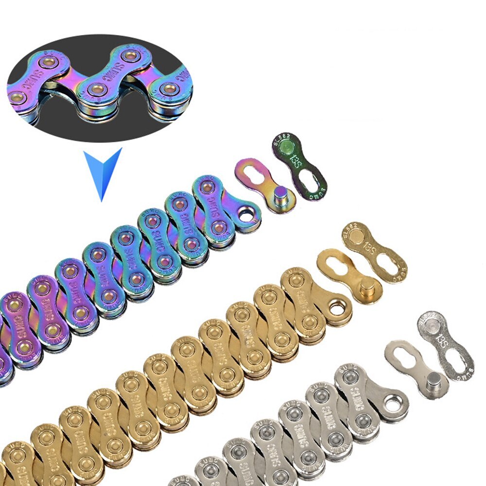 For Shimano 9 Speed KMC X9 HEGY/SUMC Mountain Bicycle 116L MTB Road Bike Chain