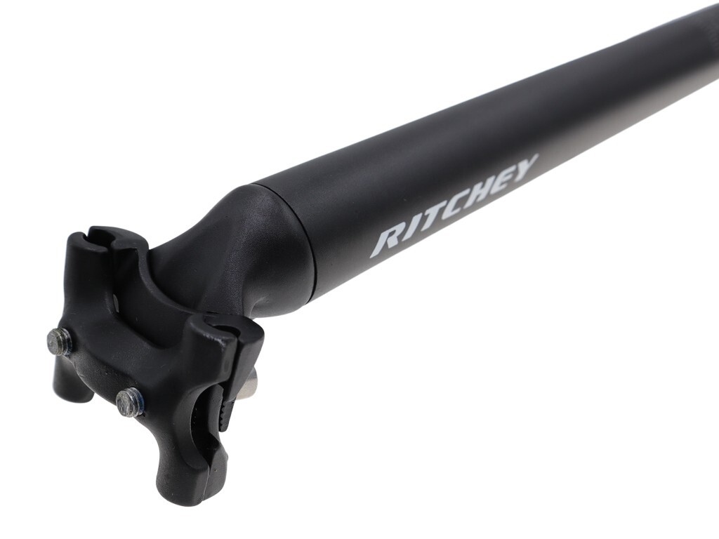 Ritchey Logic 2-Bolt Alloy Bike Seatpost 30.9 mm x 350mm 25mm Offset Black