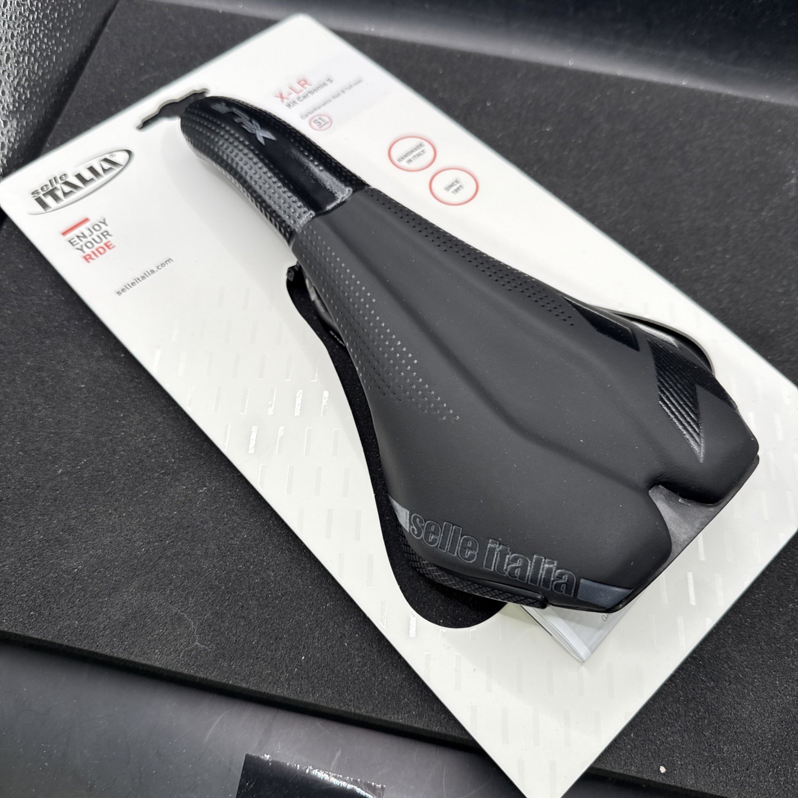 Selle X-lR Carbonio Cycling Saddle Seat S1 Carbon Rails (9419-50)