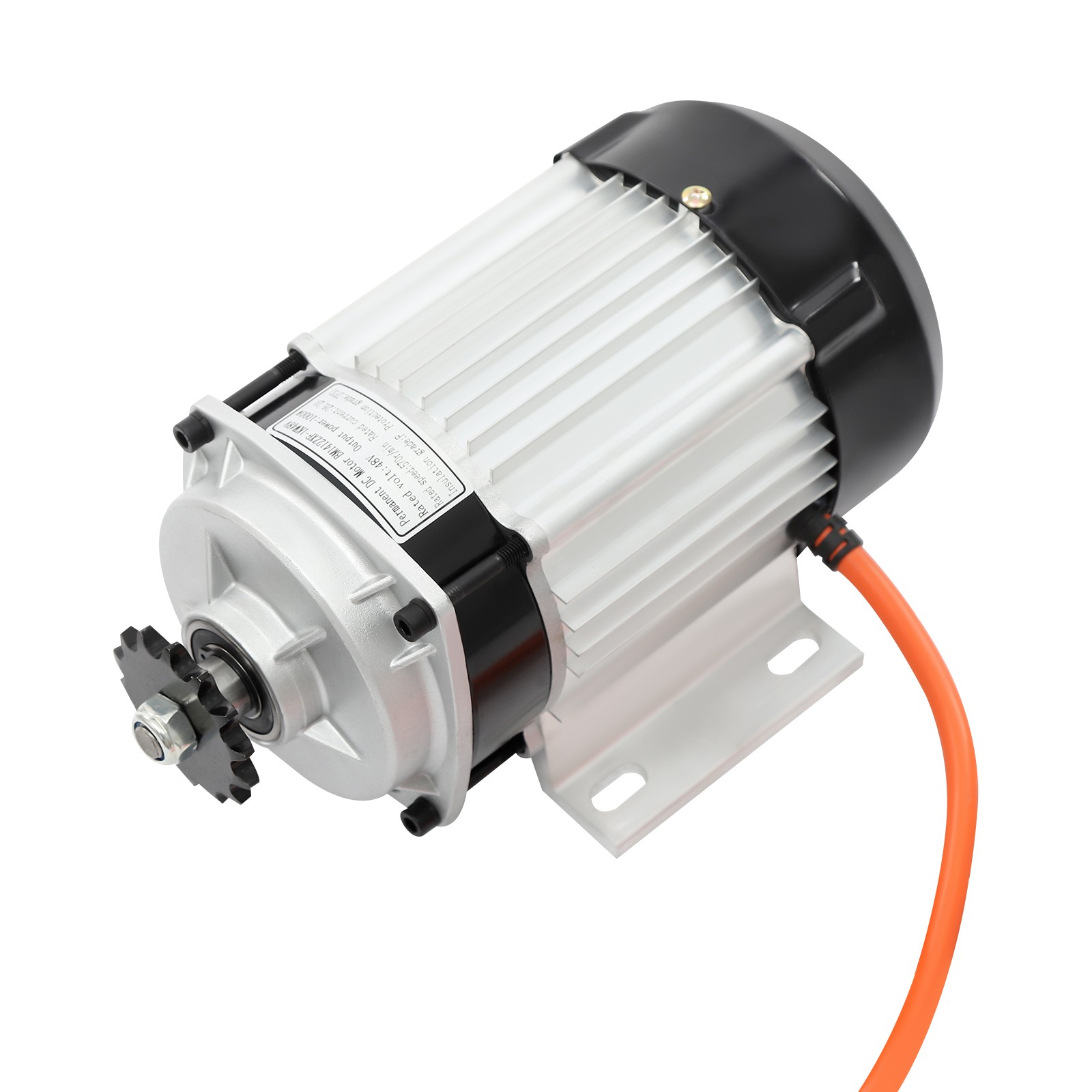 Electric Brushless Motor Set Electric Tricycle Motor Kit 48 V 1000 W 500kg max.