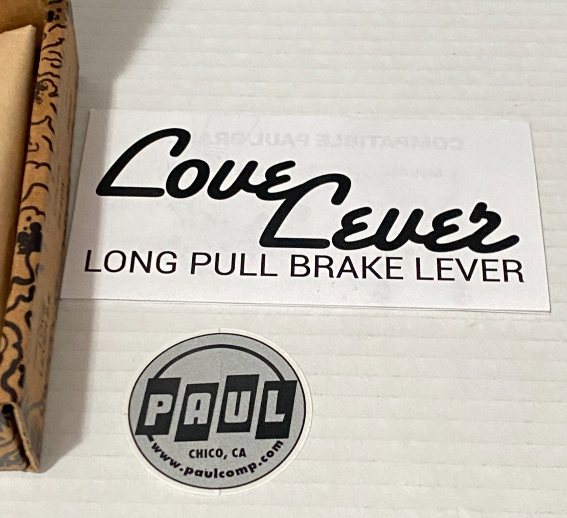 Paul Component Love Lever 2.5 Brake Lever – Right-Hand – USA Made – Matte Black