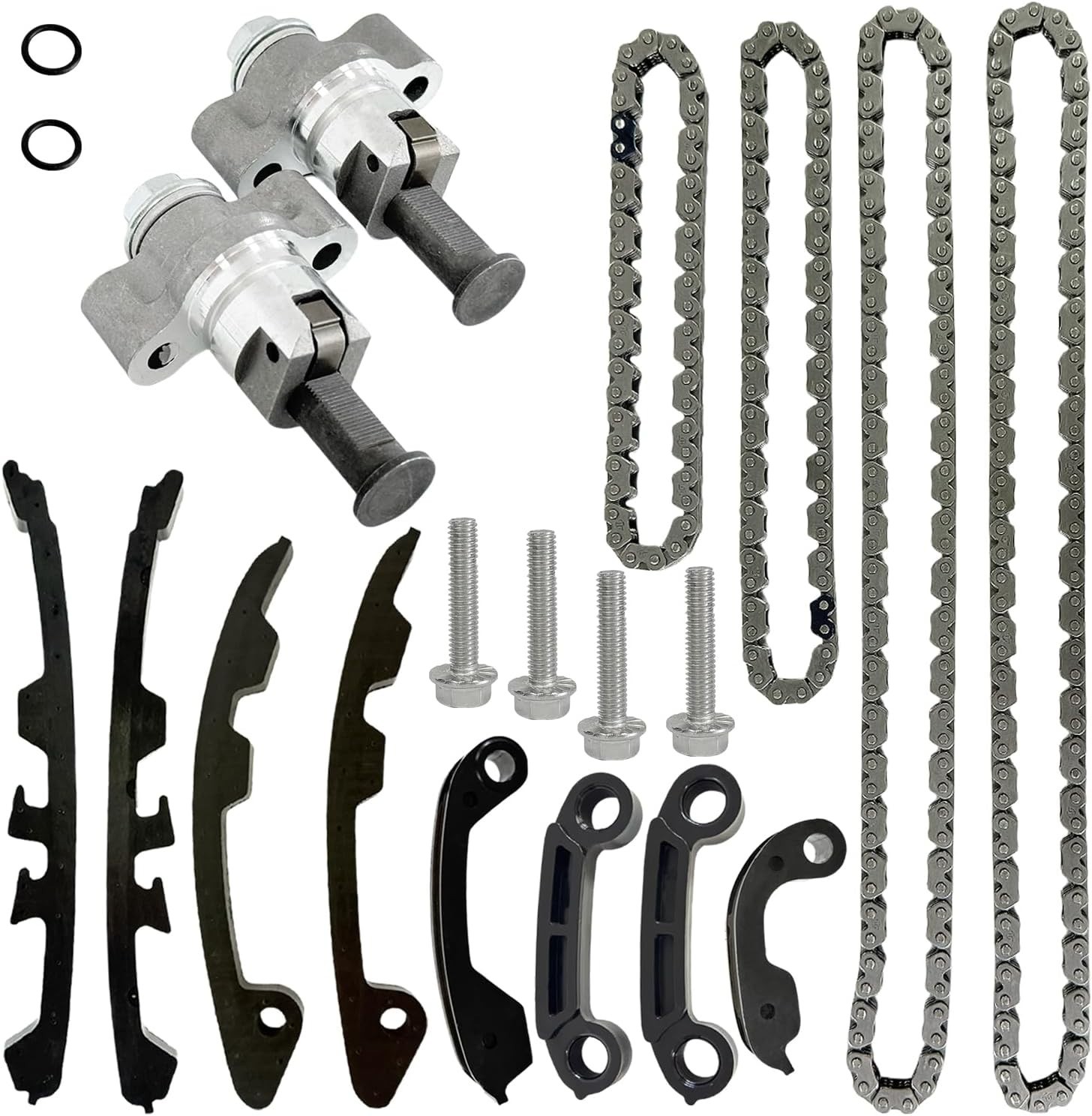 Tensioner & Timing Chain Guides & Oil Pump Compatible with KFX700…