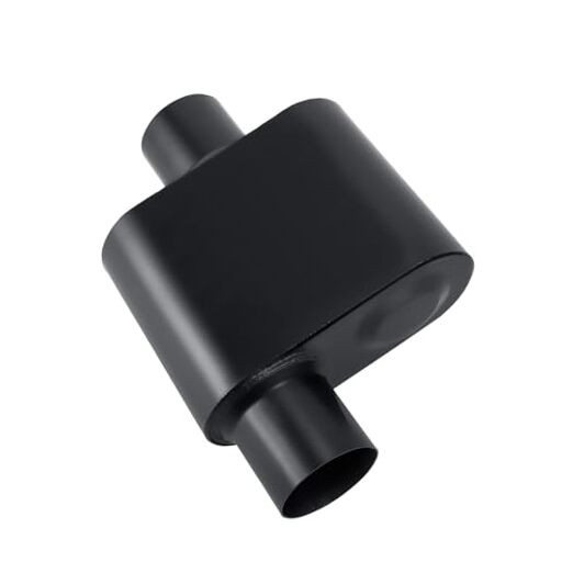 Muffler 2.25″ offset in | 2.25″ center out | overall 13″ Offset in | Center out