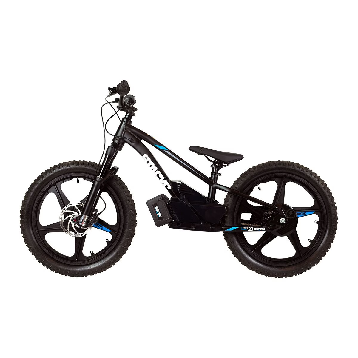 STACYC 20eDrive Stability Cycle With Manitou Fork Black, 20in