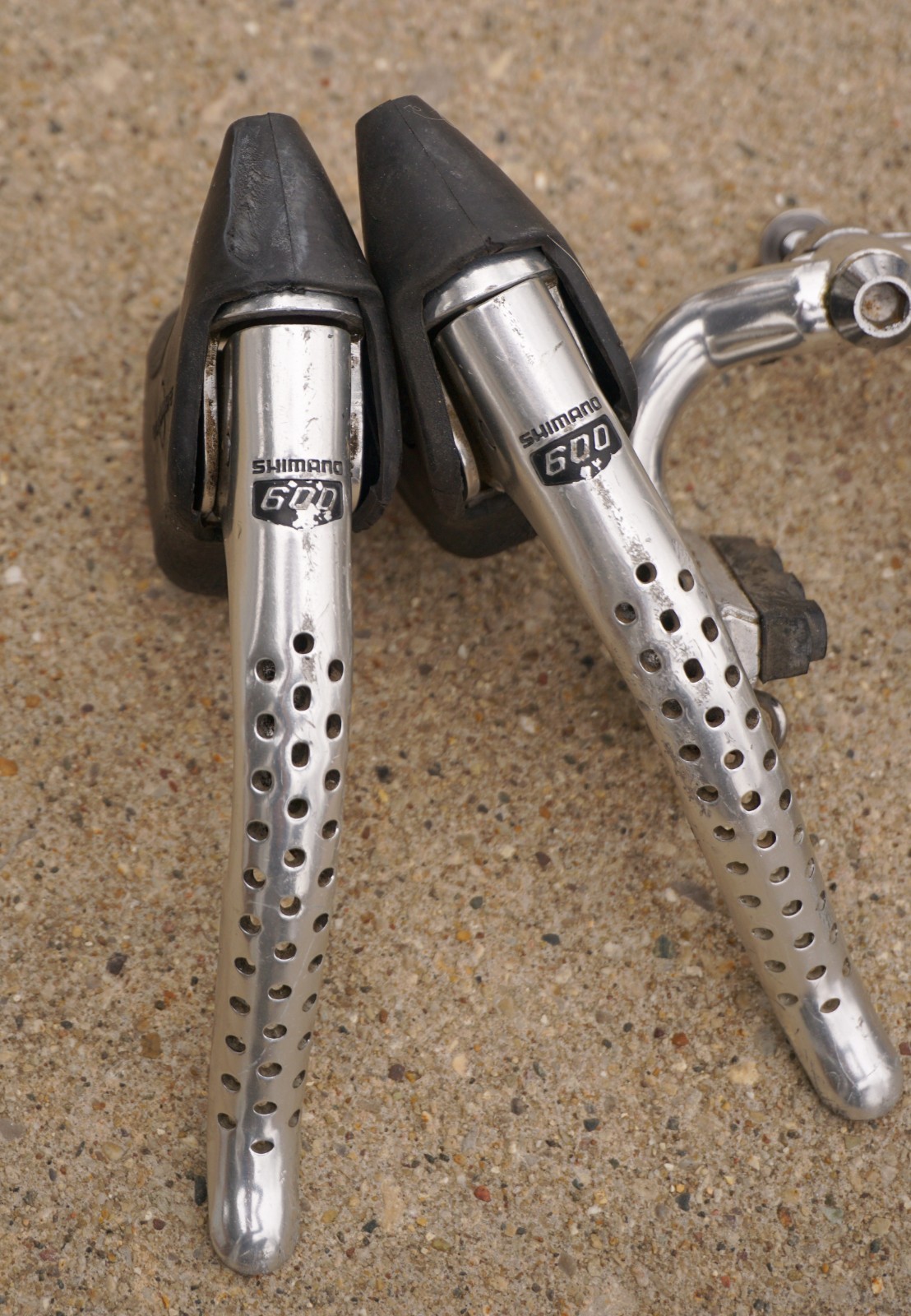 Shimano 600 Arabesque Brake Set Levers Caliper Road Bike Drop Bar Eroica 600EX