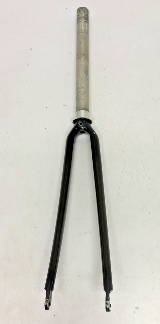 APREBIC Black Carbon 700C Quick Release Road Bike Fork 285mm 1-1/8″ Steerer