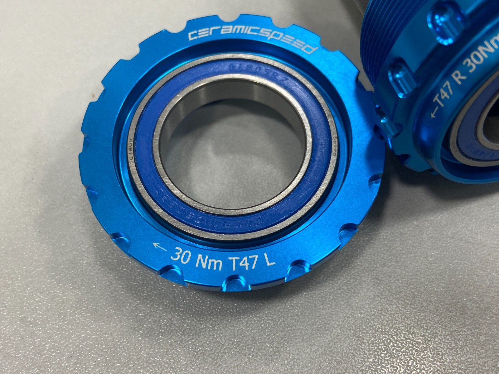 Ceramicspeed T47A (T47/77) Road Bottom Bracket For Shimano (Blue)