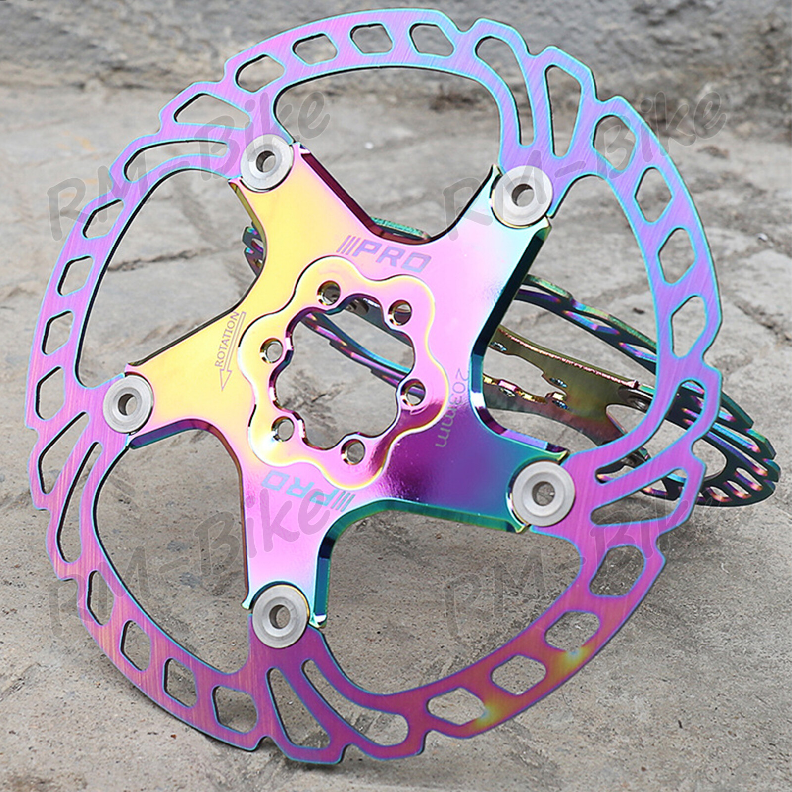 1/2PC Floating Rotor 140/160/180/203MM Bike Disc Brake Rotor 6 Bolts fit Shimano