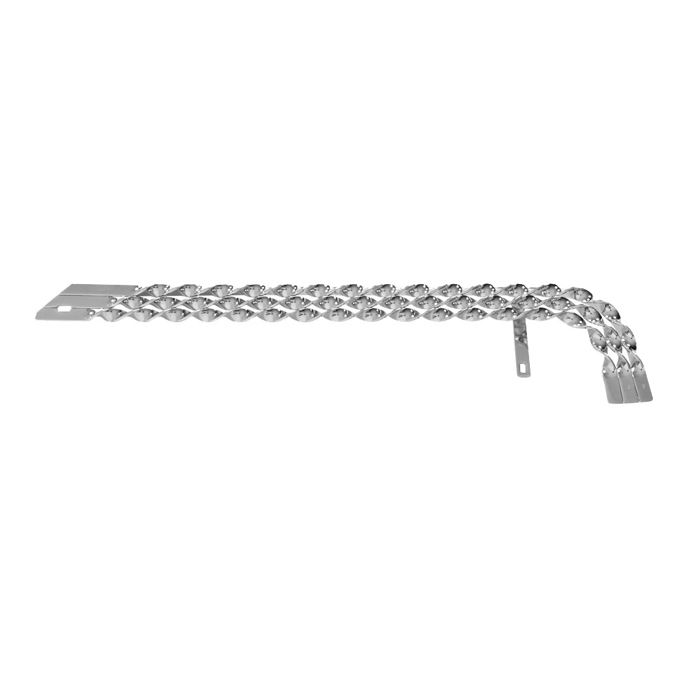 ORIGINAL 26 LOWRIDER TRIPLE FLAT TWISTED CHAIN GUARD IN CHROME OR GOLD BIKE PART