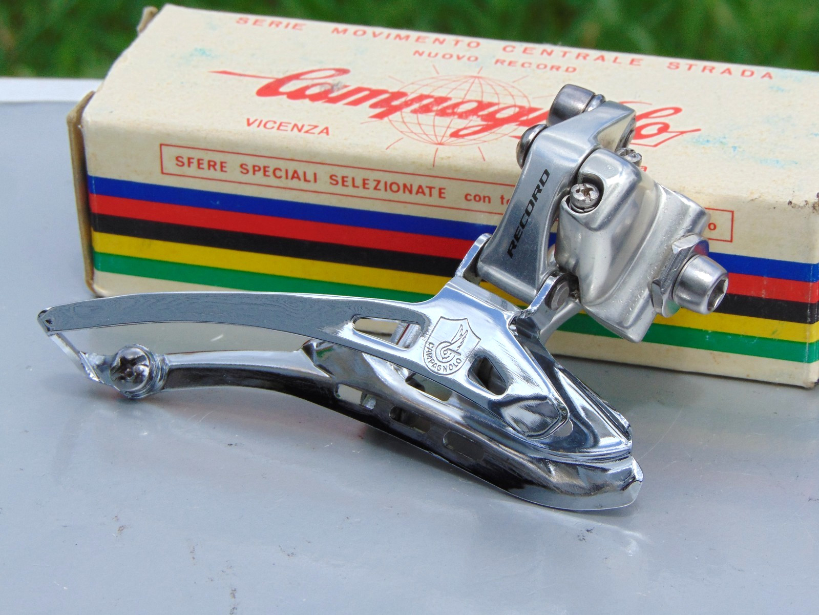 Campagnolo Record 9-Speed Front Derailleur Braze-On