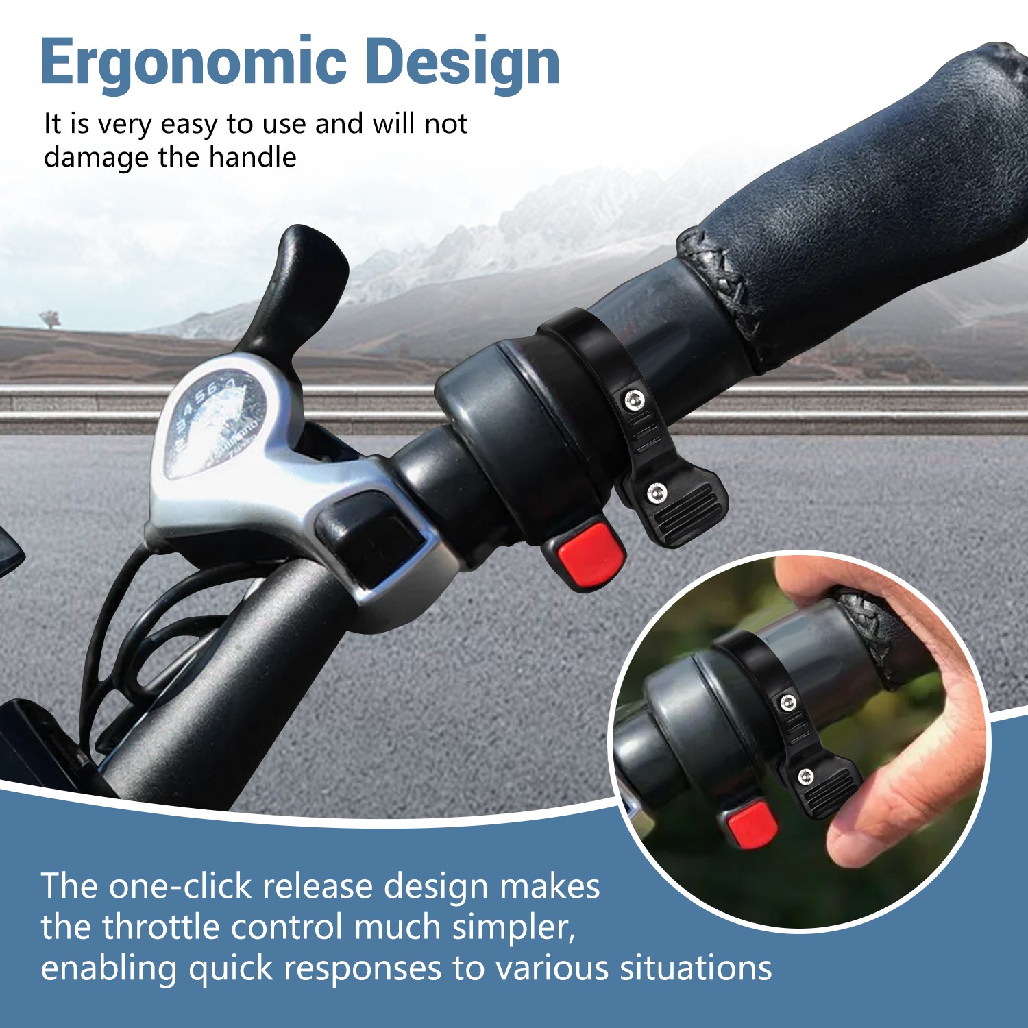 eBike Thumb Throttle Adapter for Lectric,for Pedego,for Himiway,for Magicycle O