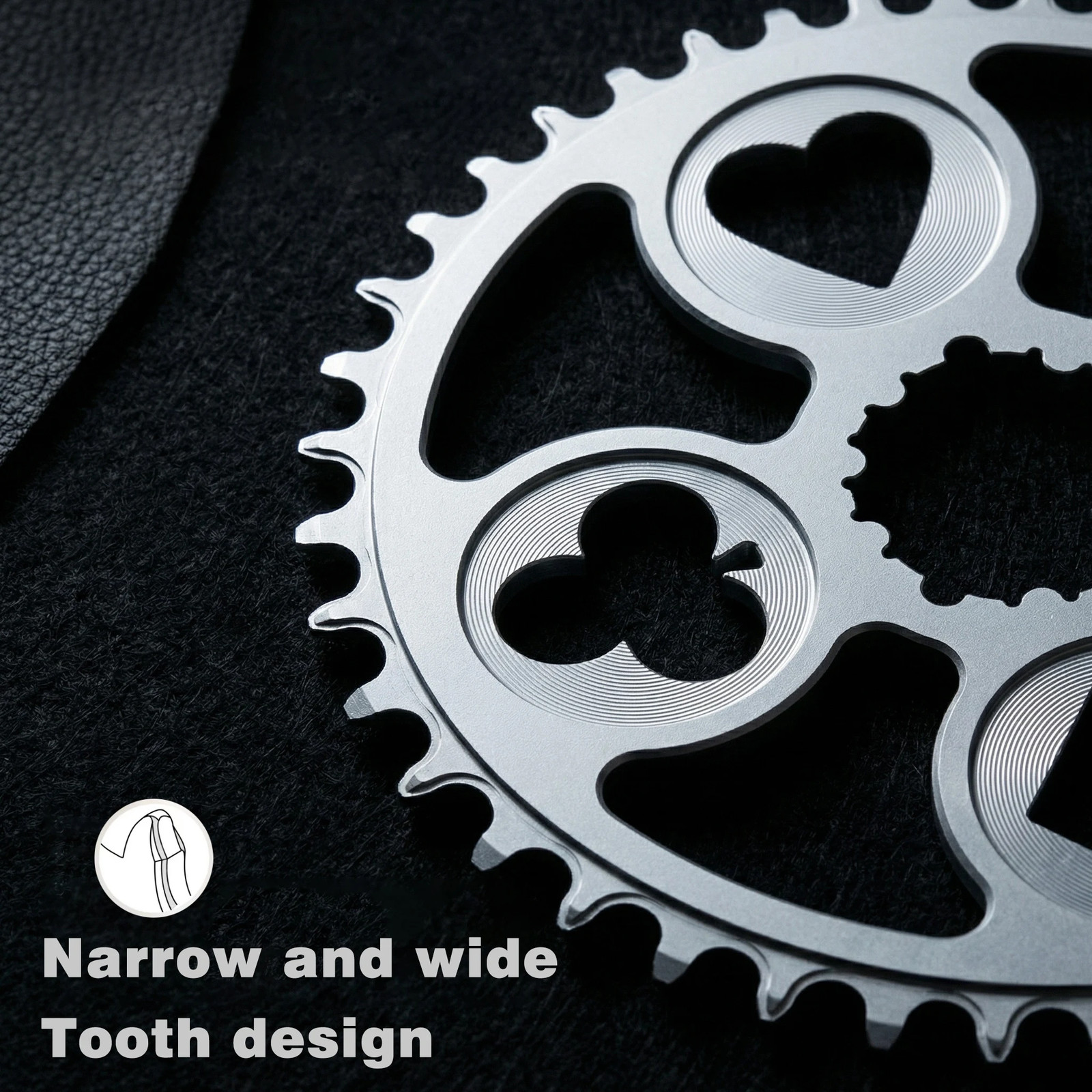 Road Bike Narrow Wide Chainring 40T-50T 8-12 Speed Folding Bike Sprocket