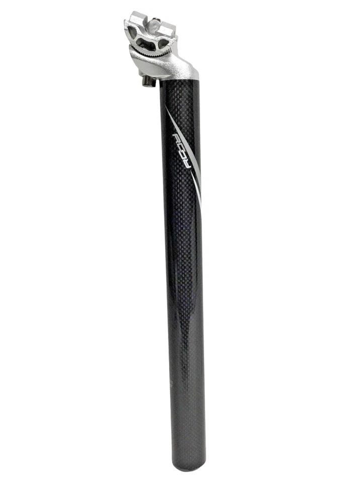 RC Full Lightweight Carbon Black Seatpost 31.6mm x 350mm MTB Road Gravel