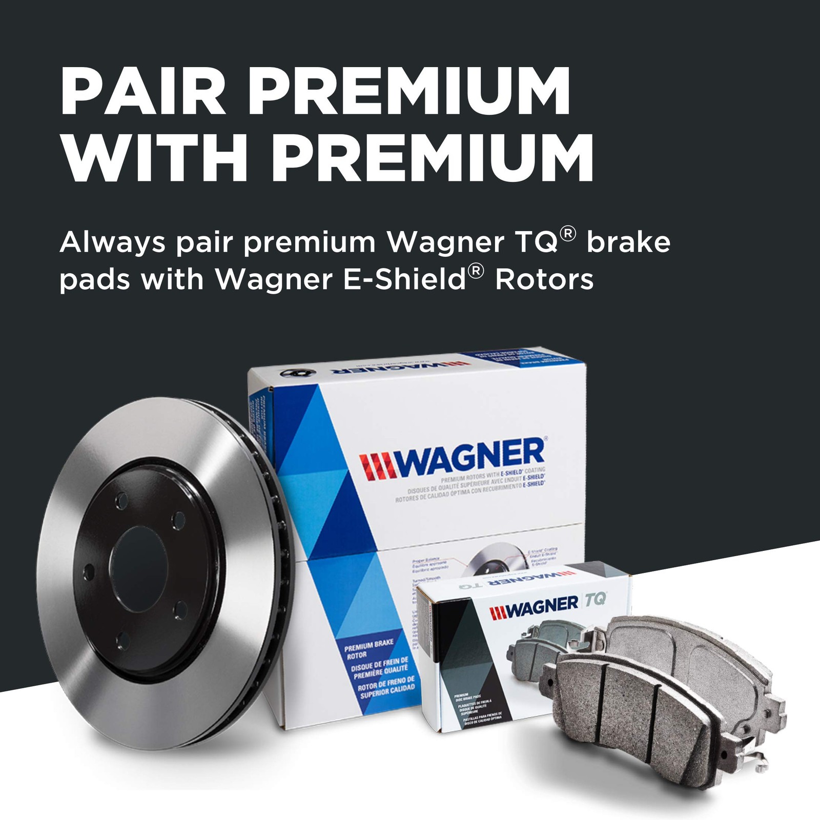 Wagner Brake Thermoquiet Pd336 Disc Brake Pad Set