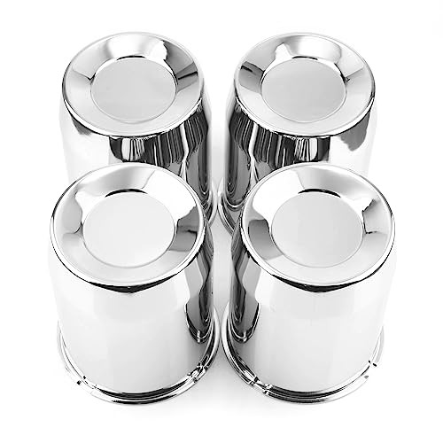 4PCS 5.15″ 130mm Push Through Center 5.15″ Center Hole, 6.42″ Height Chrome