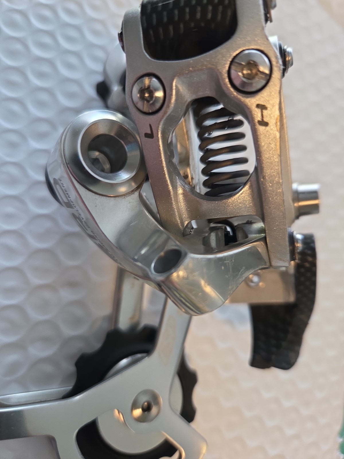 SRAM X-0 Rear Derailleur carbon long cage ESP Technology SRD And Shifters VGC