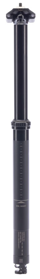 Teravail Telec Dropper Seatpost – 30.9 x 538mm, 200mm Travel, Black, No Remote