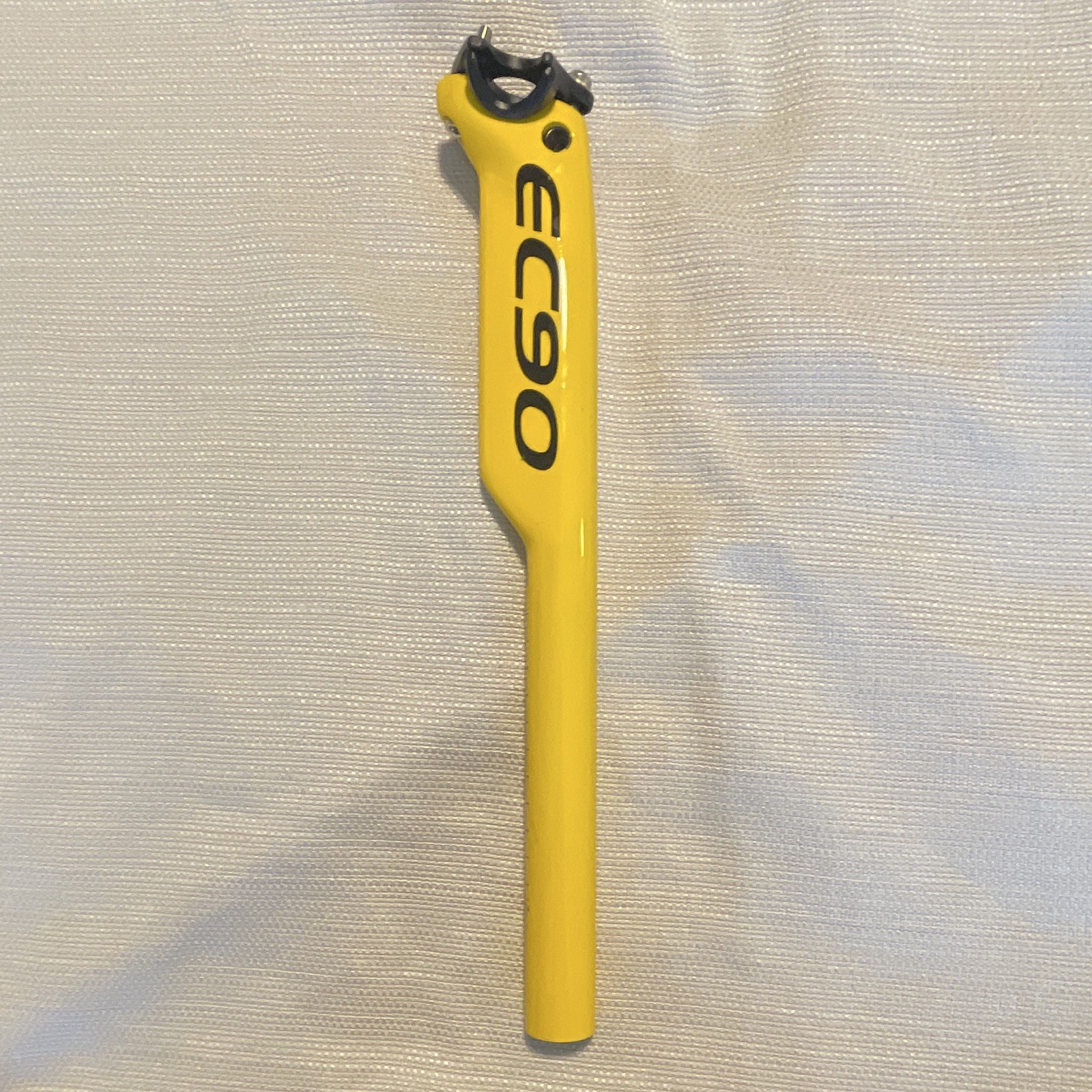 Easton EC90 Carbon Fiber Seatpost Yellow/Black 27.2mm X 350 mm Plain Road Bike