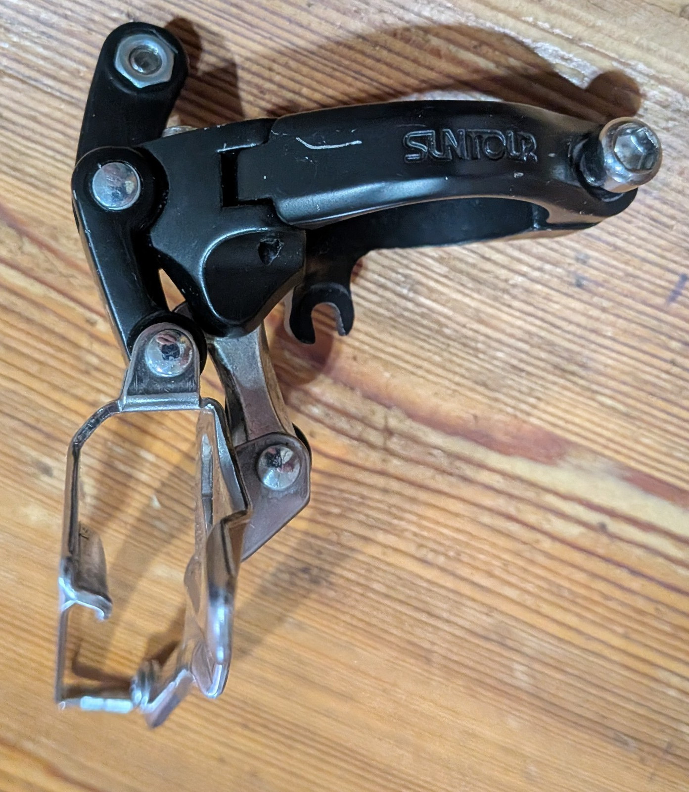 Suntour X-1 Front Bicycle Derailleur for Triple Sprocket New Old Stock