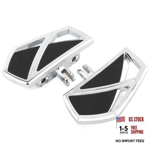 Motorcycle Floorboards Phantom Front Foot Pegs Footrest for Harley Chrome