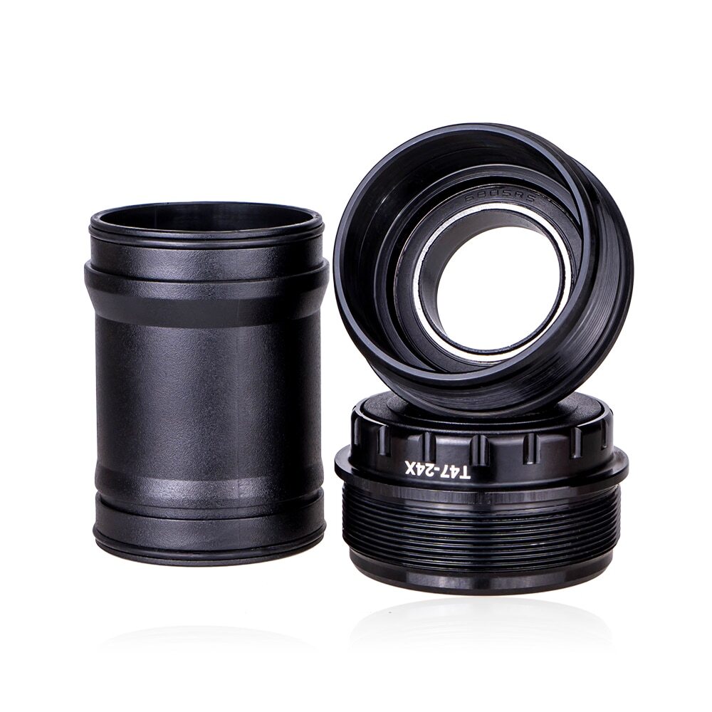 Bicycle T47 Bottom Bracket Sealed Bearing Thread Bike BB for 24 29 30mm Crankset