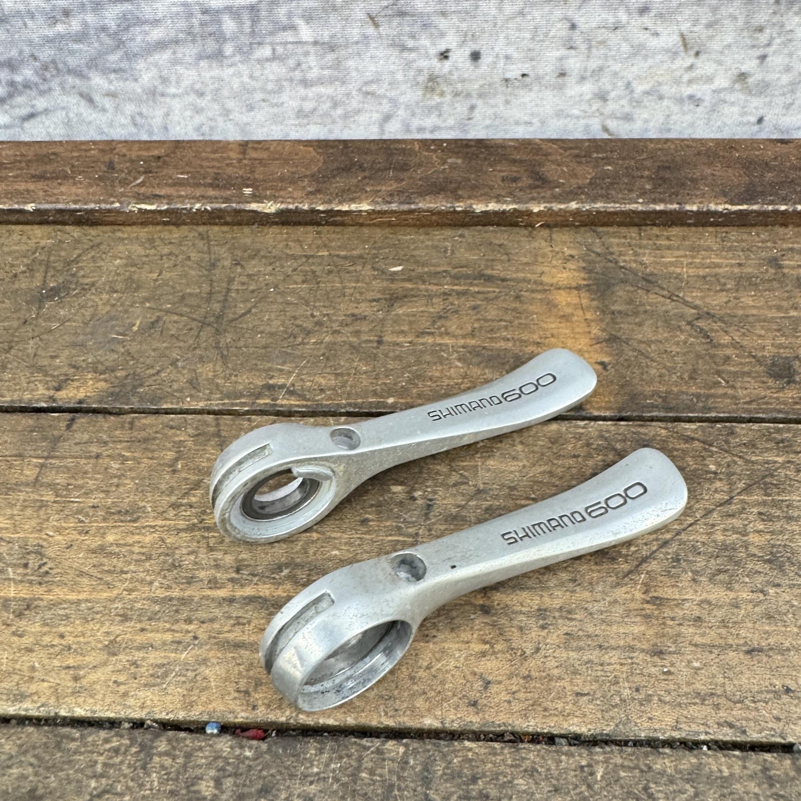 Vintage Shimano 600 Downtube Shifter Set Road Bike FRiction 1980s Eroica