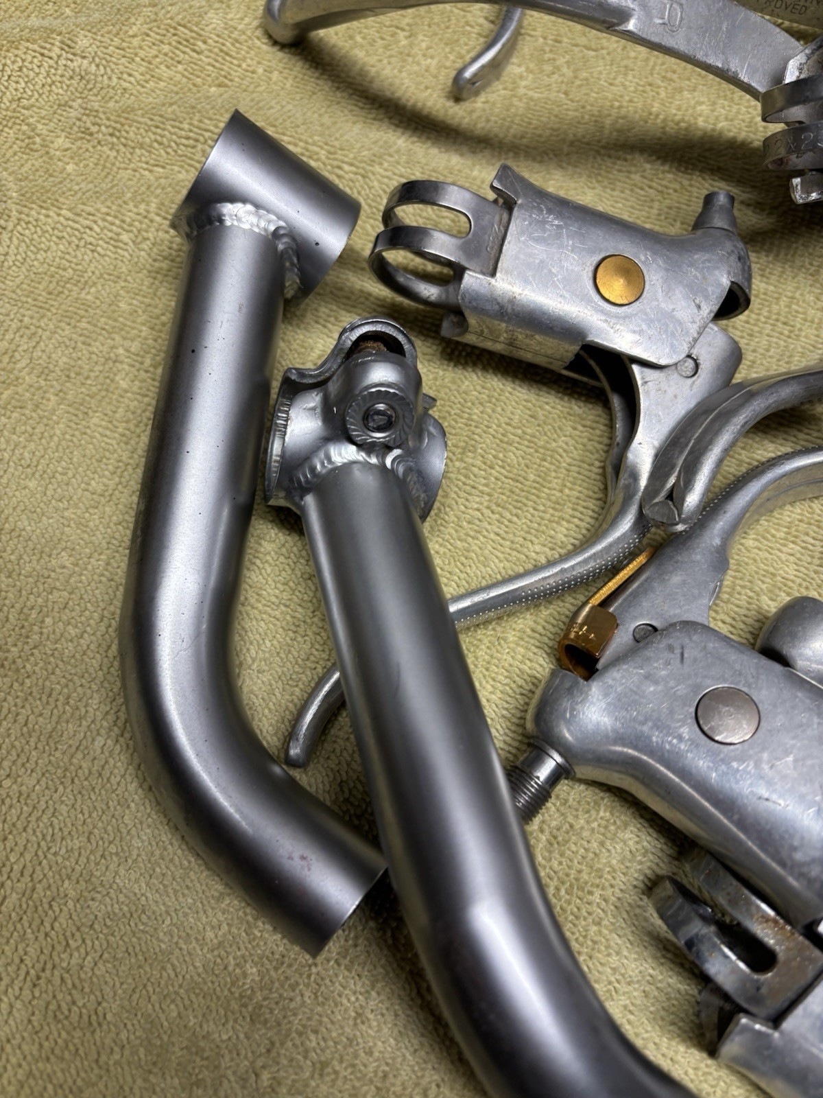MISC BRAKE LEVERS BARS PARTS LOT SCHWINN AND OTHERS