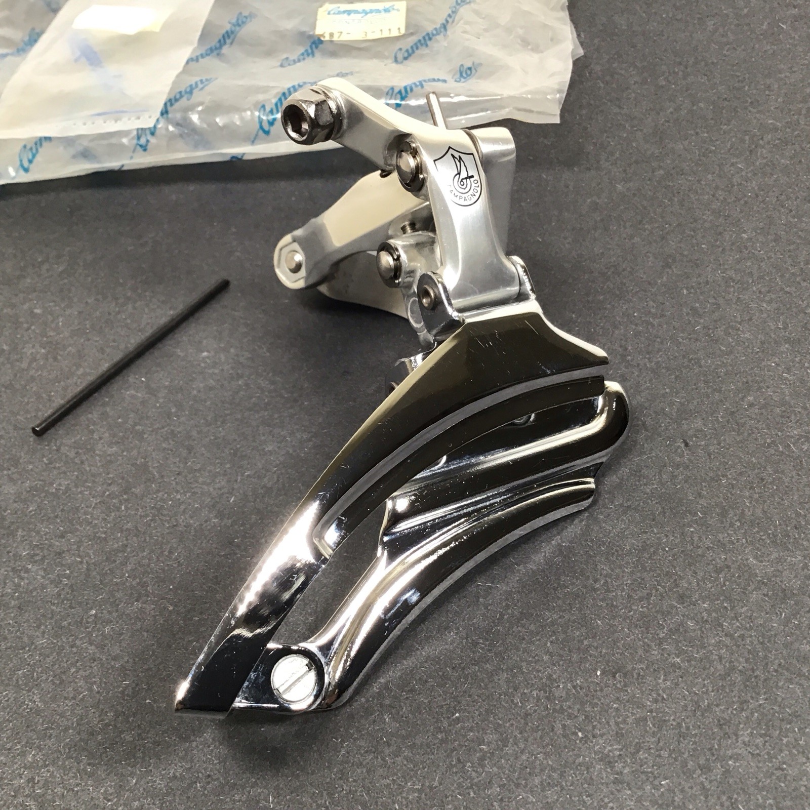 Campagnolo Record O.R. Off Road Front Derailleur 28.6-33mm Vintage MTB Klein Fat