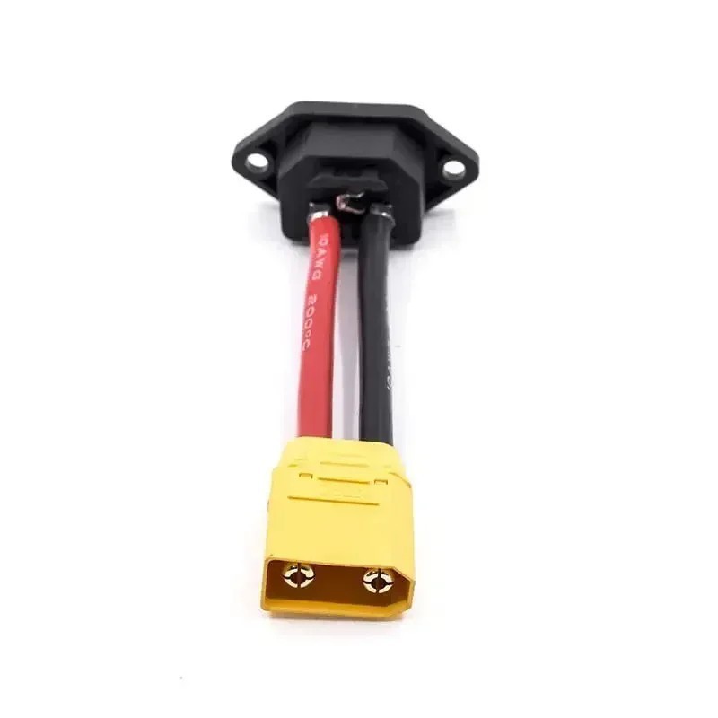 XT60/XT90 to C14 3-pin 10AWG Male Female Power Socket E-bike Charging Cable