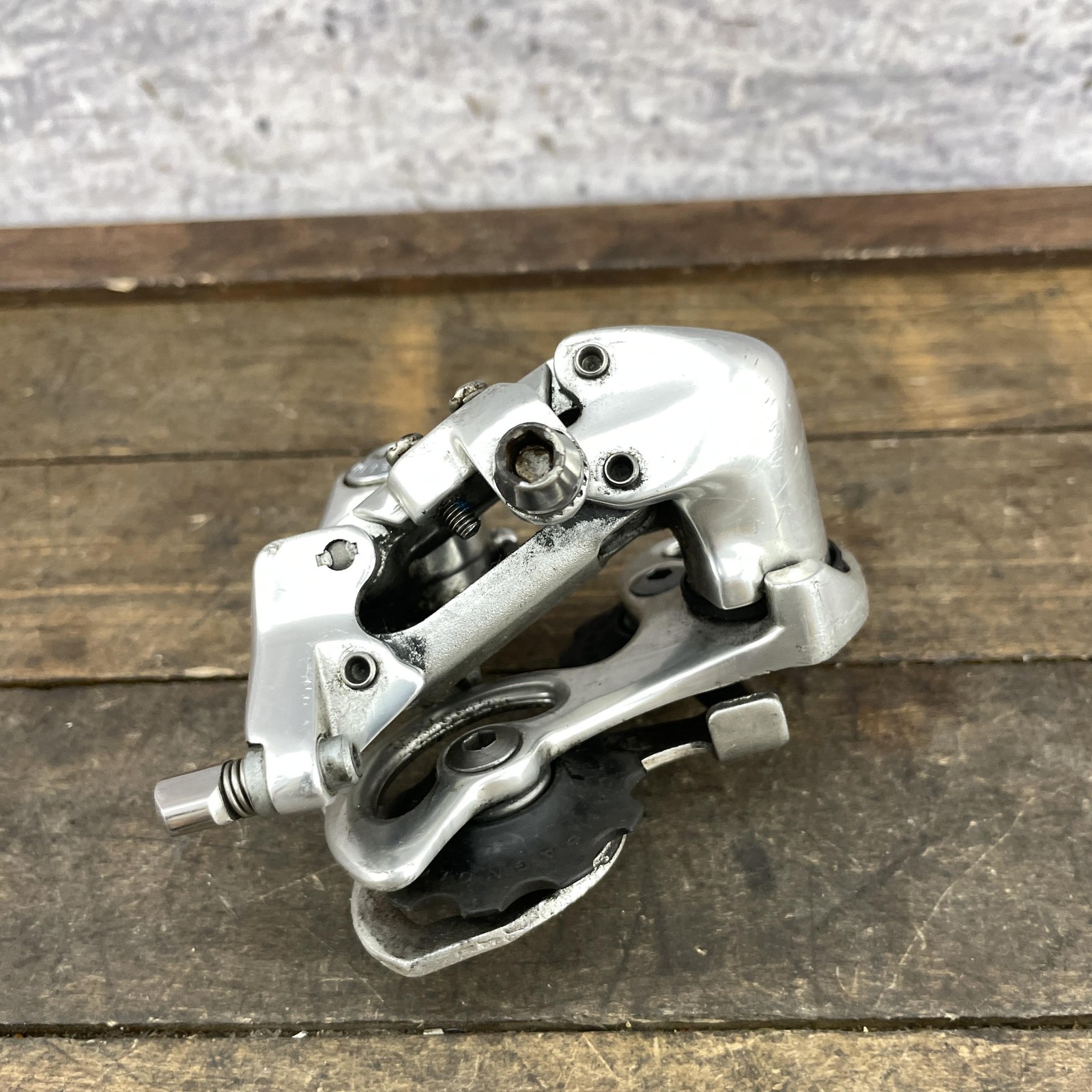 Vintage Campagnolo Rear Derailleur Short Cage Road Bike Silver 245g Italian