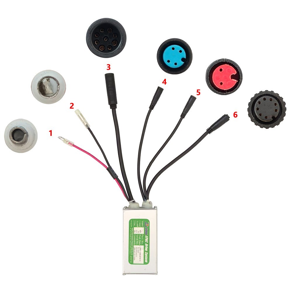 Brushless Motor Controller LSW1662-01-01EA 48V 15A Electric Bike Conversion Kit