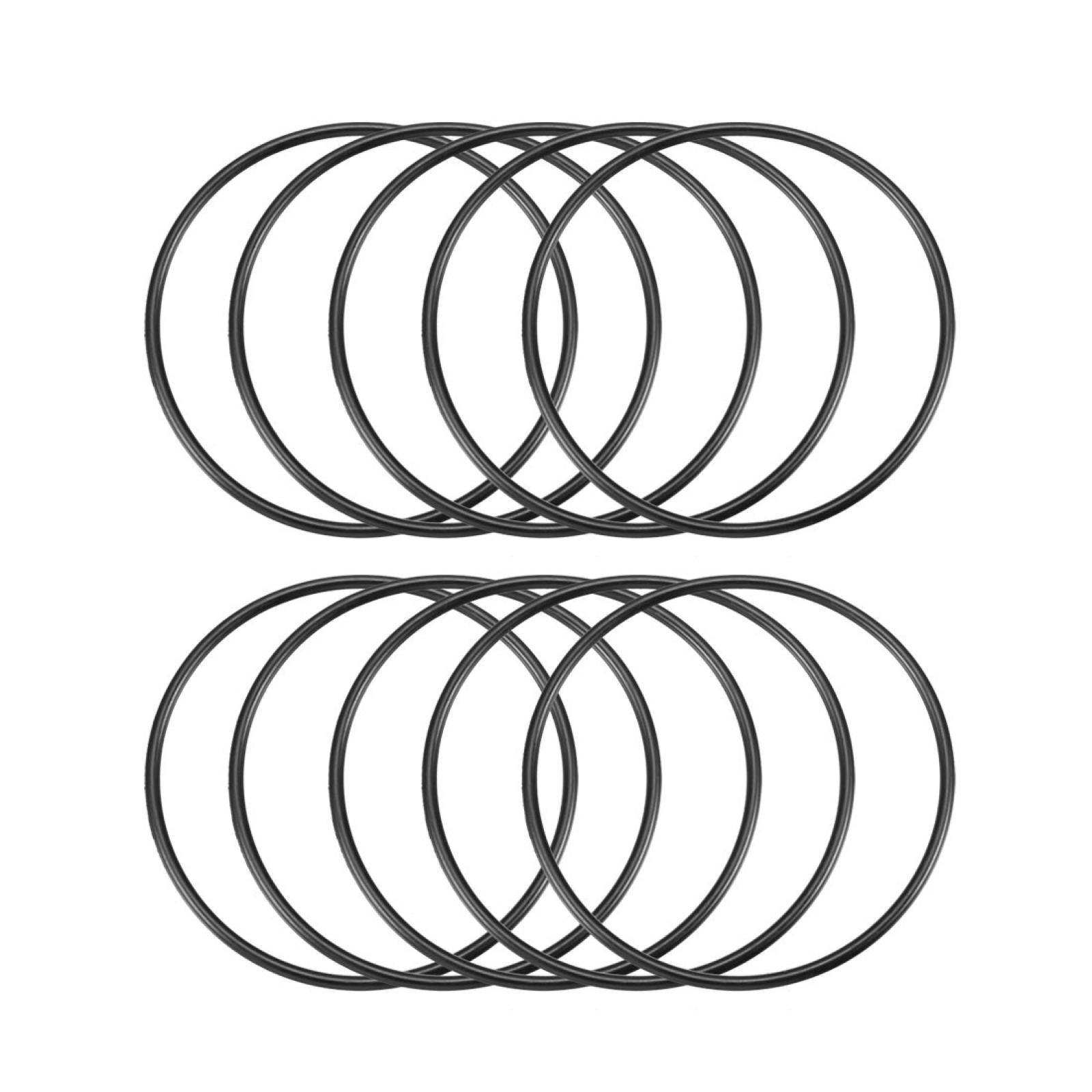 10Pcs Neromechanical O Ring Rubber Seals Oil Seal 89mm x 85mm x: 3.1mm